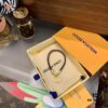 692fce8e99f2d84055c89a6f LV Leather Cord Bracelet with Letter Pendant
