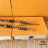 Louis Vuitton CHAIN LINKS PATCHES Enamel Inlaid Cuban Link Bracelet (High-Replica Version, Comparable to Authentic) - Same as Boutique Release, Worn by Cecilia Chung, Can Be Paired as Couple's Bracelet