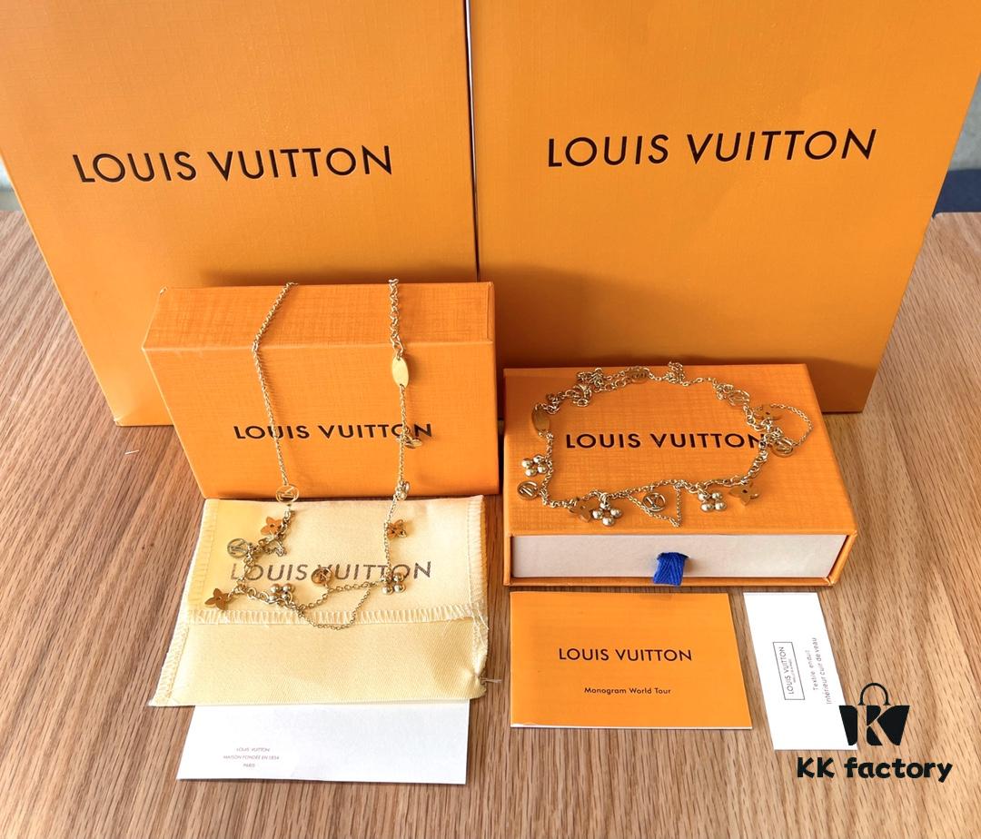 692fceac99f2d84055c89aa2 Exclusive First Release Louis Vuitton BLOOMING Floral Necklace (Counterpart-Level Version, Open to Comparison) Synchronized with Official Store Stock