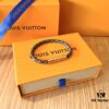 692fceb299f2d84055c89aad Louis Vuitton CONFIDENTIAL Unisex Monogram Long Buckle Leather Rope Bracelet (High-End Proxy Version, Comparable to Authentic)