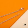 692fceb699f2d84055c89ab4 LV Lock Necklace Z+ ZP in Sterling Silver