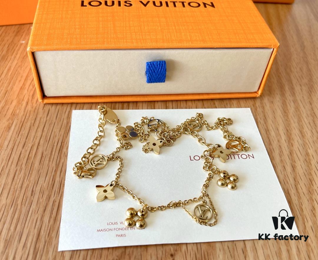 692fceb799f2d84055c89ab6 Exclusive First Release Louis Vuitton BLOOMING Floral Necklace (Counterpart-Level Version, Open to Comparison) Synchronized with Official Store Stock
