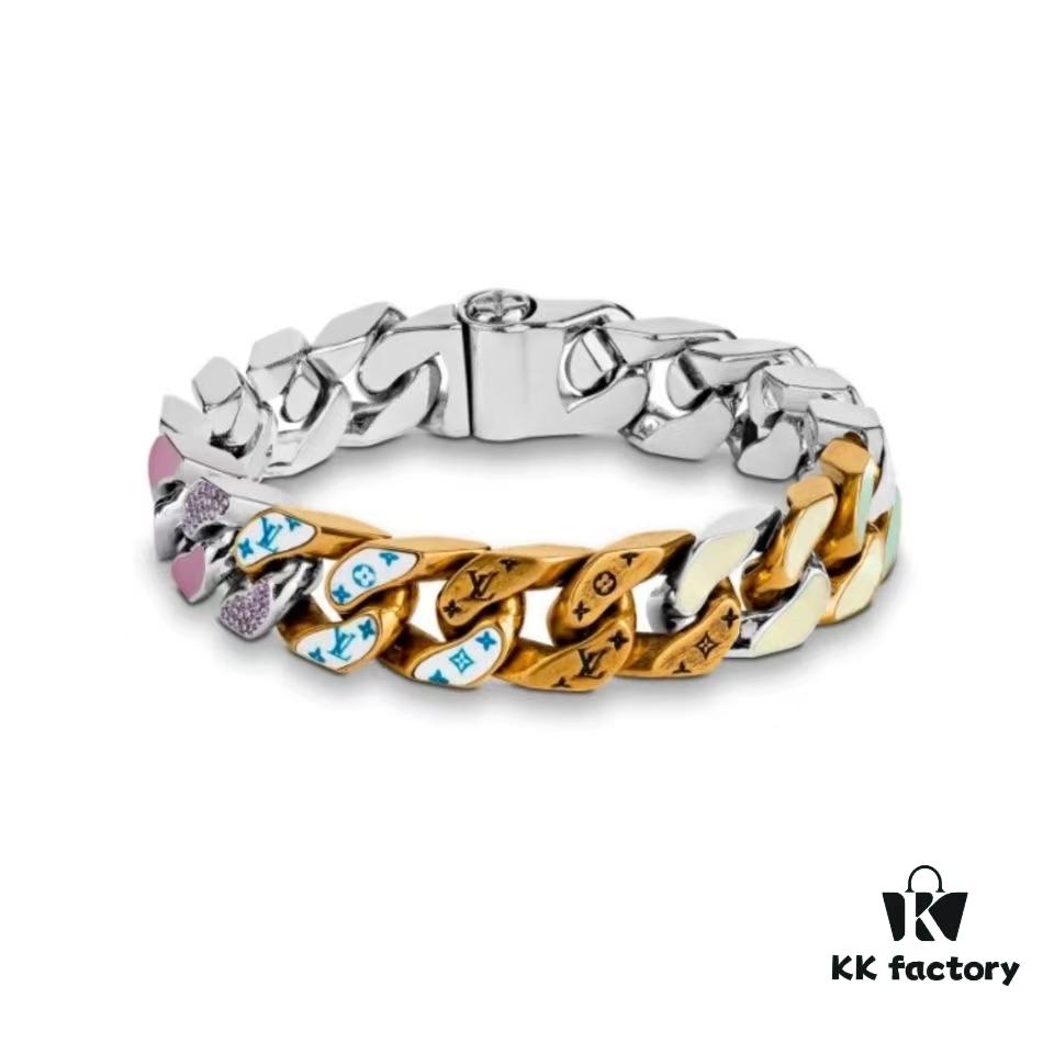 692fcec099f2d84055c89aca LV Phoenix Bracelet, Titanium Steel Material