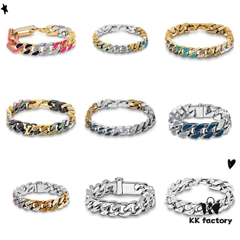 692fcece99f2d84055c89ae0 LV Phoenix Bracelet, Titanium Steel Material
