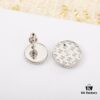 692fced199f2d84055c89ae5 New Donkey House Earrings - Double-Layer Ear Studs, Brass Base with Gold Plating, Stylish and Versatile Design