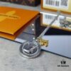 692fced499f2d84055c89aed LV Catch Necklace with Rotating Crystal-Embellished Pendant