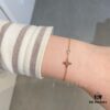 692fced899f2d84055c89af4 LV Monogram Single Diamond Bracelet