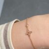 692fcedc99f2d84055c89afb LV Monogram Single Diamond Bracelet