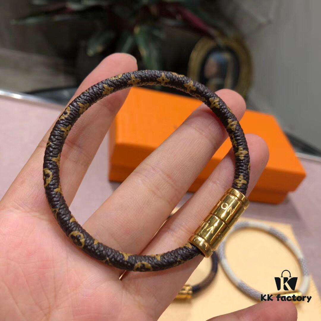 692fcf0499f2d84055c89b43 LV Keep It Leather Bracelet