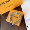 692fcf0f99f2d84055c89b58 LV Latest Louis Vuitton Men's 316 Stainless Steel Bracelet, Tricolor: Iridescent Color Plus Silver, Full Metal Construction, Exquisitely Crafted