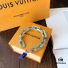 692fcf0f99f2d84055c89b5a LV Latest Louis Vuitton Men's 316 Stainless Steel Bracelet, Tricolor: Iridescent Color Plus Silver, Full Metal Construction, Exquisitely Crafted