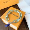 692fcf1099f2d84055c89b5b LV Latest Louis Vuitton Men's 316 Stainless Steel Bracelet, Tricolor: Iridescent Color Plus Silver, Full Metal Construction, Exquisitely Crafted
