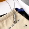 692fcf1599f2d84055c89b67 LV Latest MONOGRAM STRASS Unisex Necklace with Swarovski Crystals