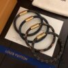 692fcf2099f2d84055c89b7a Stunning LVuitton Louis Vuitton Monogram Bag Strap Leather Bracelet