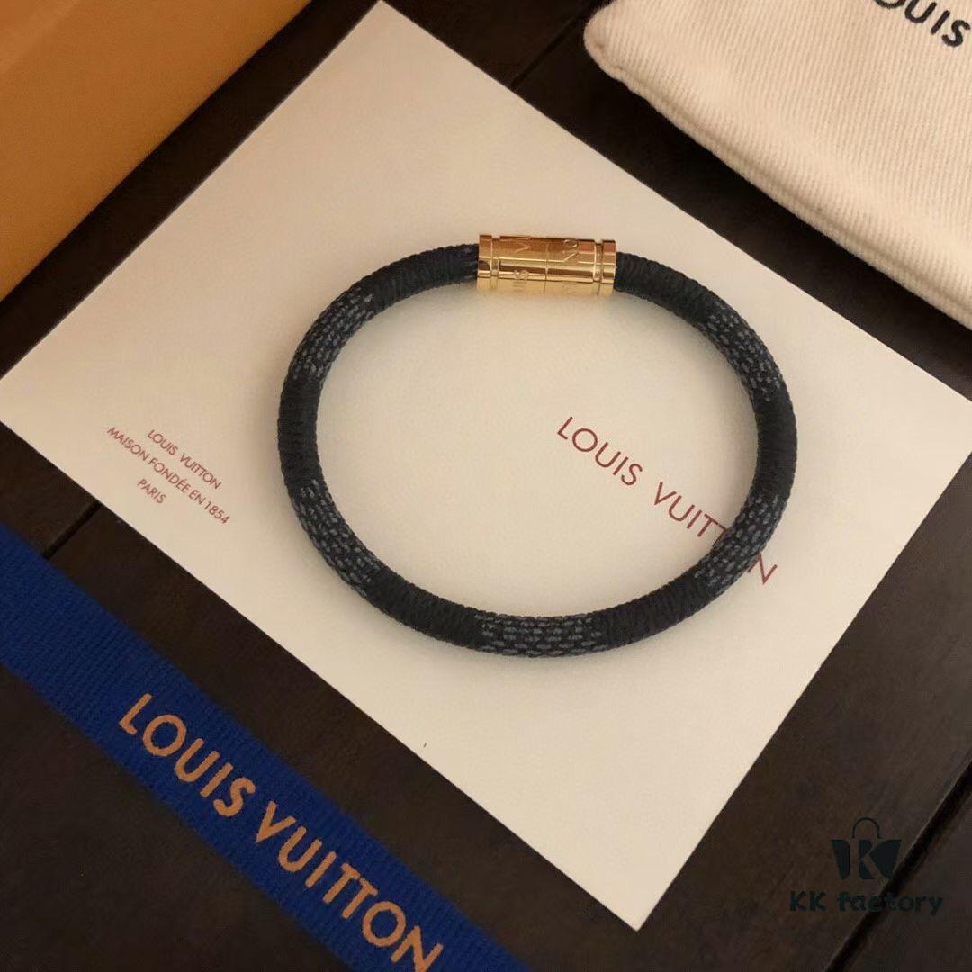 692fcf2399f2d84055c89b7c Stunning LVuitton Louis Vuitton Monogram Bag Strap Leather Bracelet