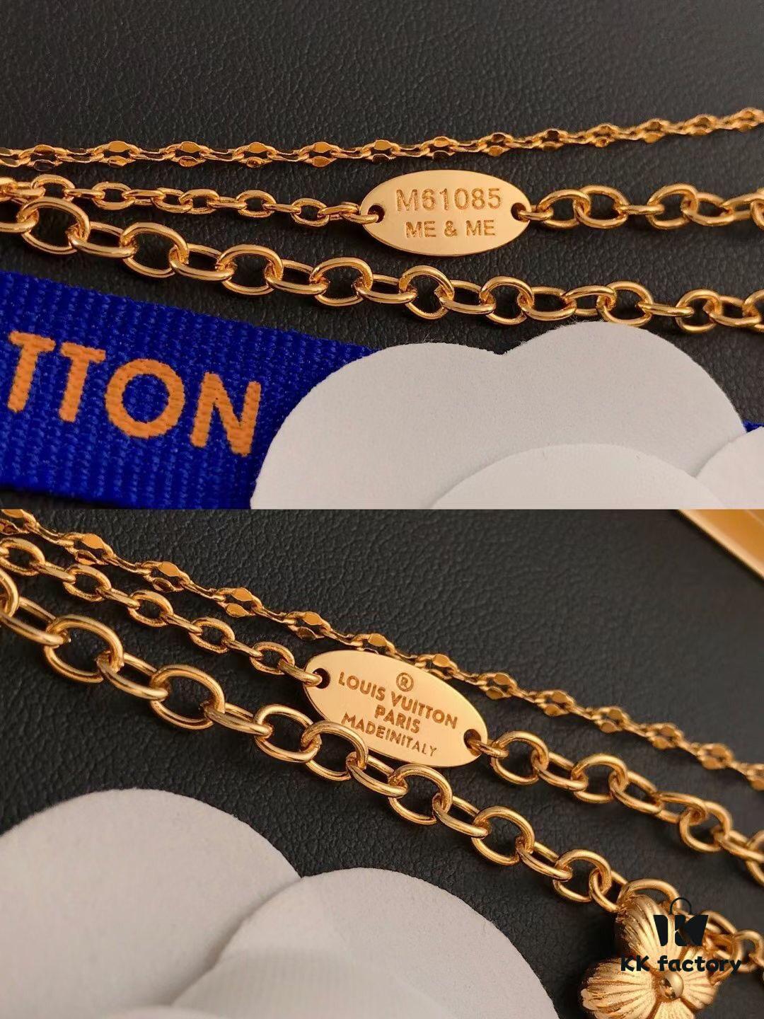 692fcf2999f2d84055c89b83 LV Elegant Three-Layer Bracelet with Charms, Influencer Favorite Style, Adjustable Length, Stunning Layered Look