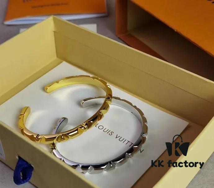 692fcf4999f2d84055c89bb5 New LV Louis Vuitton Volt Jewelry Collection, Unisex Bracelet Designed by Former Tiffany Designer, Titanium Steel Craftsmanship, In Stock