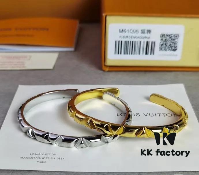692fcf4a99f2d84055c89bb6 New LV Louis Vuitton Volt Jewelry Collection, Unisex Bracelet Designed by Former Tiffany Designer, Titanium Steel Craftsmanship, In Stock