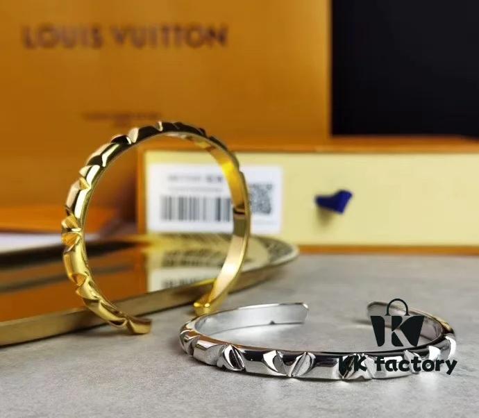 692fcf4a99f2d84055c89bb7 New LV Louis Vuitton Volt Jewelry Collection, Unisex Bracelet Designed by Former Tiffany Designer, Titanium Steel Craftsmanship, In Stock