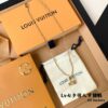 L Valentine's Day Heart Necklace
