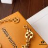 692fcf8999f2d84055c89c20 Golden LV Blooming Series Bracelet with Elegant Pendants
