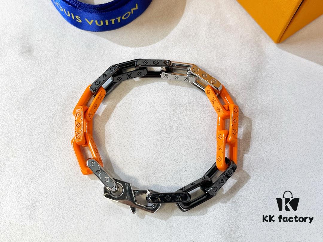 Louis Vuitton MONOGRAM CHAIN Necklace Bracelet