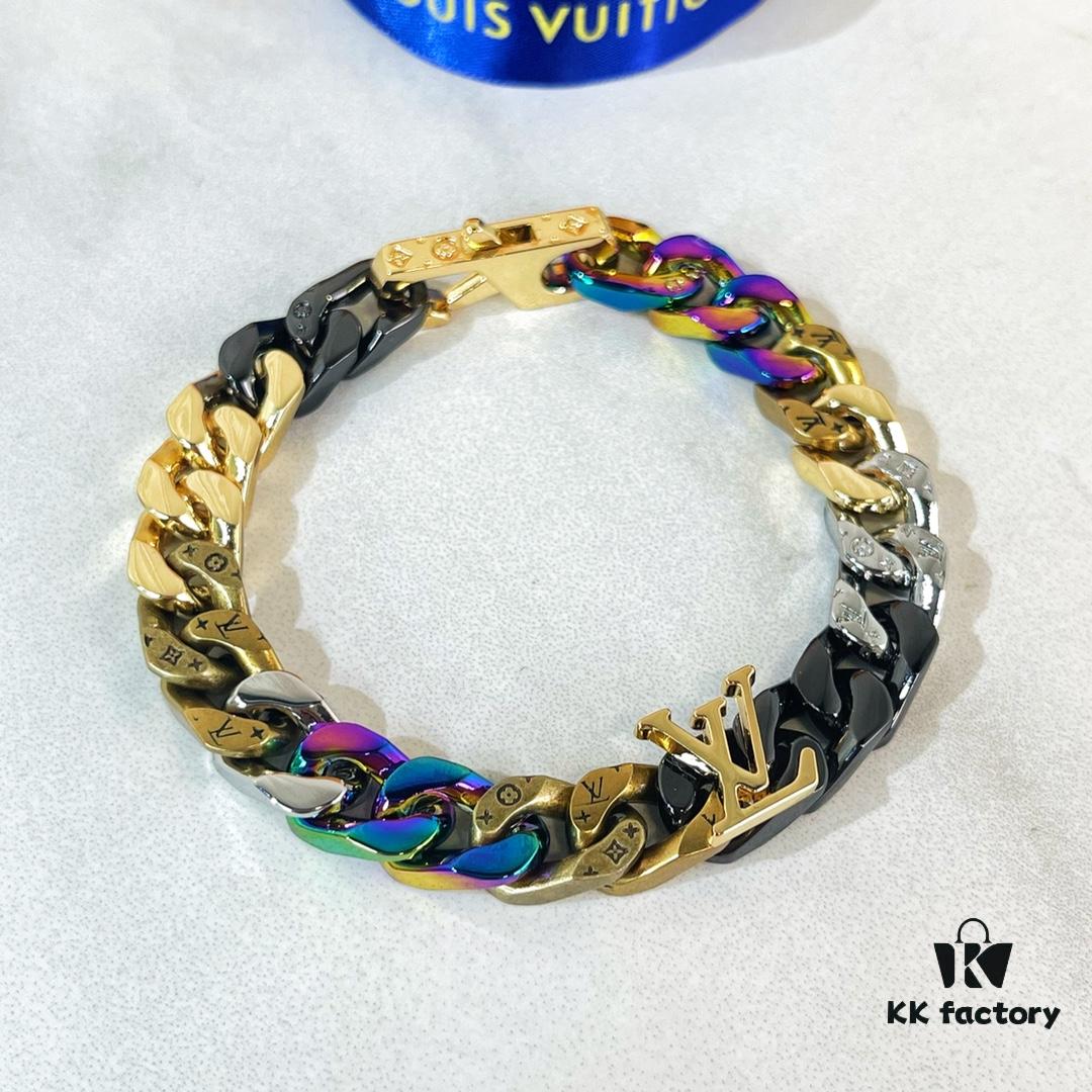 692fcf9299f2d84055c89c30 LV Louis Vuitton CHAIN LINKS PATCHES Necklace Bracelet