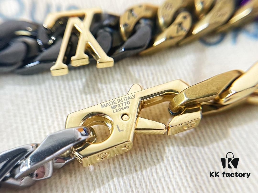 692fcf9699f2d84055c89c35 LV Louis Vuitton CHAIN LINKS PATCHES Necklace Bracelet