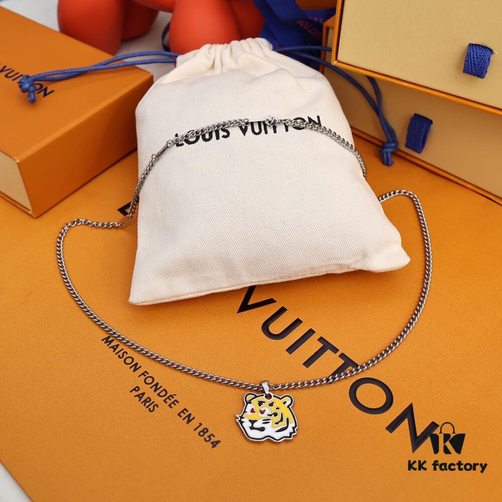 Louis Vuitton TIGER Pendant Necklace