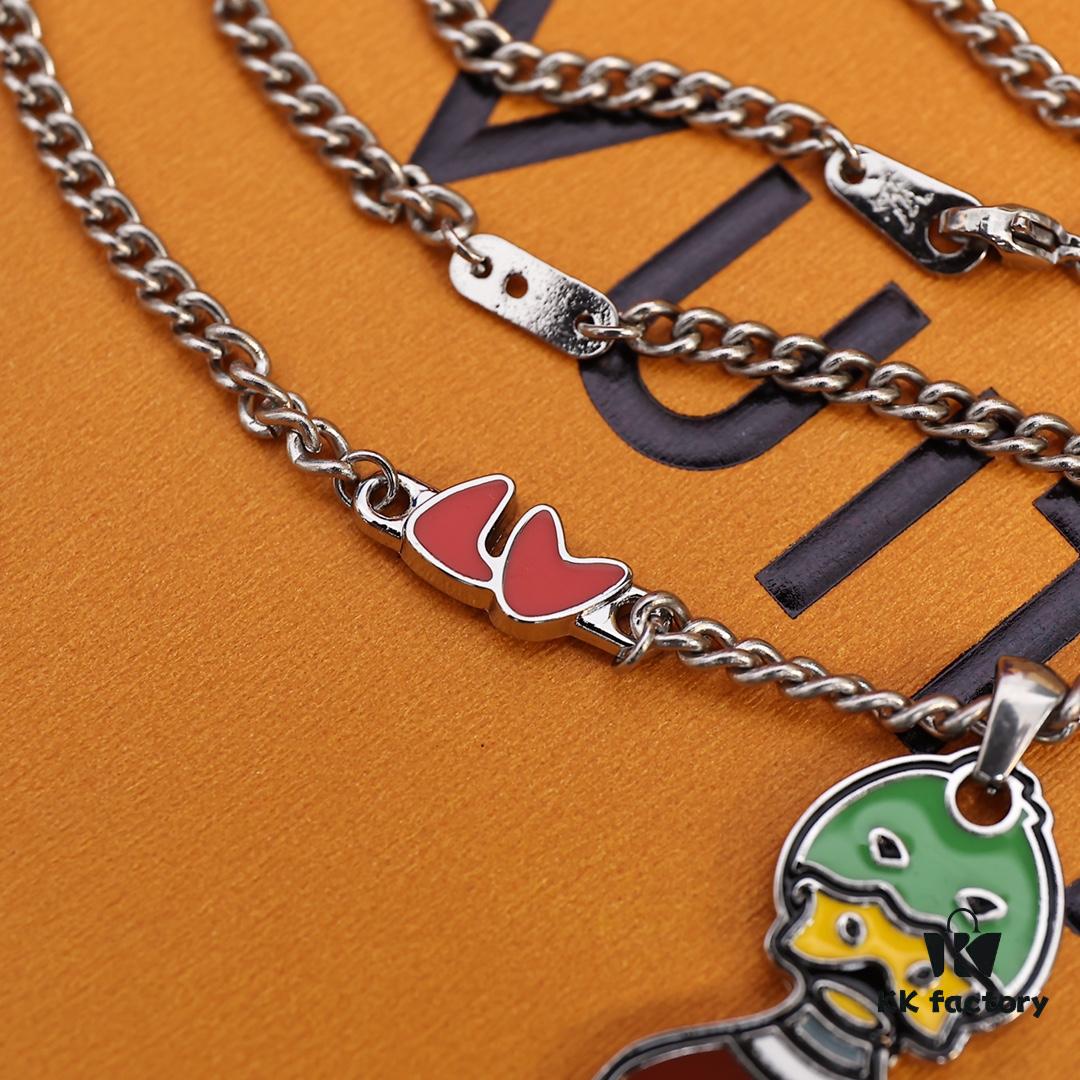 692fcfaa99f2d84055c89c5a Louis Vuitton x Nigo Duck Pendant Necklace Unisex – New Arrival