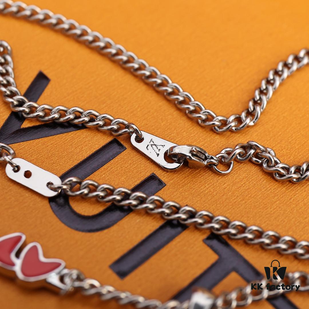 692fcfaa99f2d84055c89c5b Louis Vuitton x Nigo Duck Pendant Necklace Unisex – New Arrival
