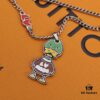 692fcfac99f2d84055c89c5f Louis Vuitton x Nigo Duck Pendant Necklace Unisex – New Arrival