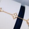 692fcfae99f2d84055c89c66 LV Louis Vuitton Five-Flower Bracelet in V Gold, Never Fades