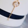 692fcfb099f2d84055c89c69 LV Louis Vuitton Five-Flower Bracelet in V Gold, Never Fades