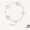692fcfb499f2d84055c89c71 Four-flower bracelet, a fairy-like jewelry piece that's beautiful worn alone and doesn't require layeringâeconomical and elegant!