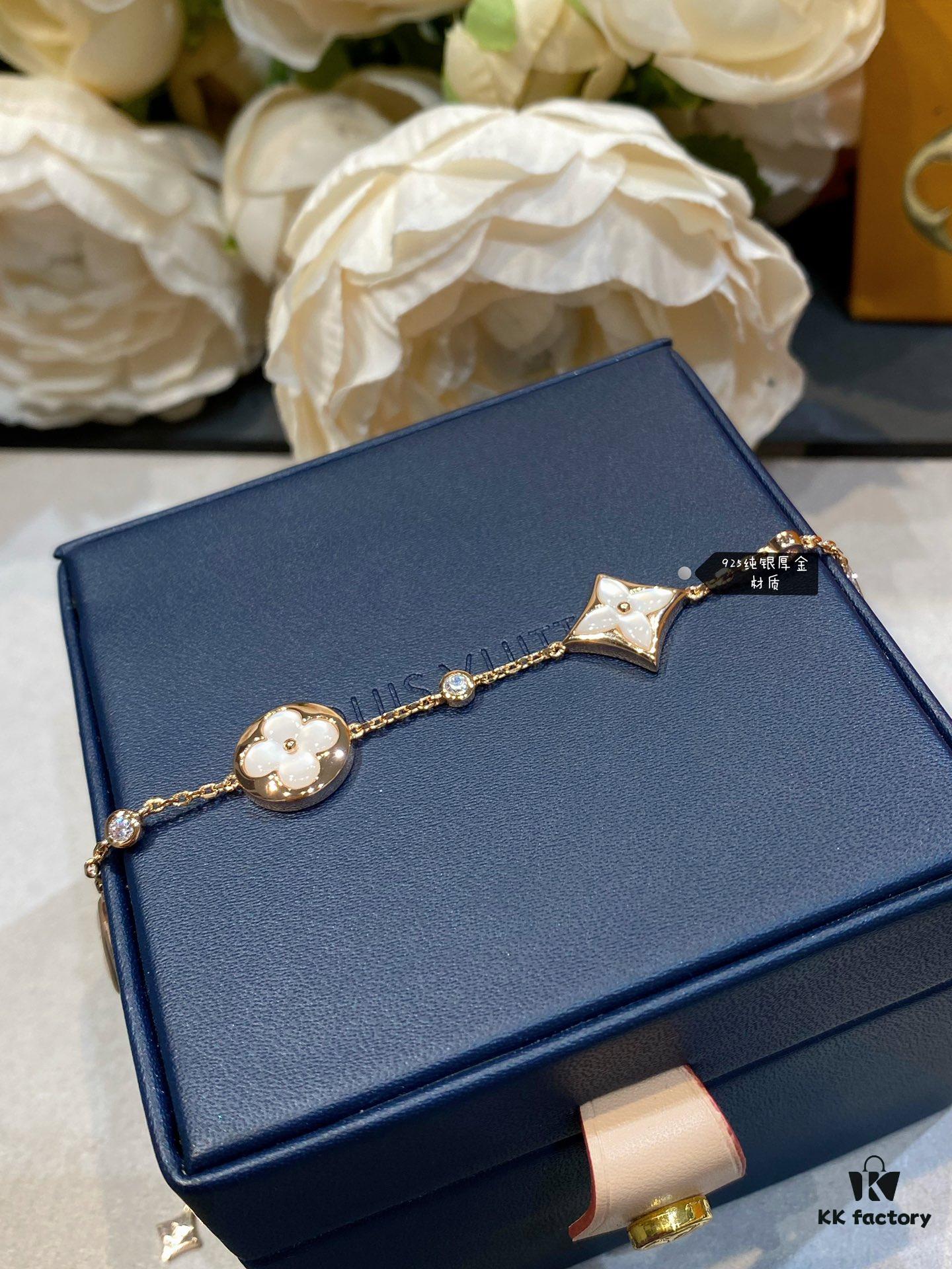 692fcfb799f2d84055c89c76 New Arrival, Classic LV Monogram Four-Flower Bracelet