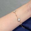 692fcfb899f2d84055c89c78 Four-flower bracelet, a fairy-like jewelry piece that's beautiful worn alone and doesn't require layeringâeconomical and elegant!