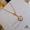 692fcfc399f2d84055c89c91 Exquisitely Crafted ZP LV Jewelry with Classic Floral Design, White Shell, Pink Rhombus Shell, and Accented with a Small Diamond