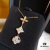 692fcfc599f2d84055c89c96 Exquisite ZP LV Jewelry with Classic Flower Design, White and Pink Mother-of-Pearl Accents, and a Touch of Diamond Sparkle