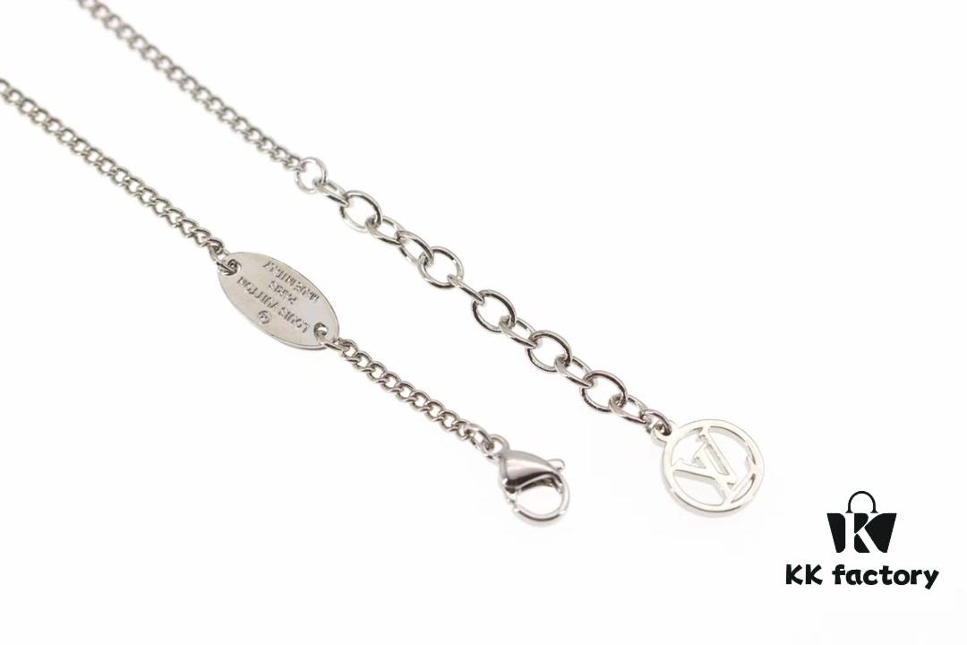 692fcfde99f2d84055c89cca Louis Vuitton New Arrival 💗 Louis Vuitton Monogram Turquoise Men's Necklace