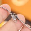 Louis Vuitton Canvas Monogram Eclipse Perfume Bottle Pendant Necklace
