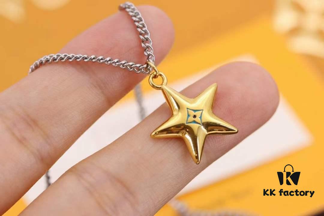 692fcfe799f2d84055c89cde Louis Vuitton Aquatics Enamel Starfish and Turtle Necklace