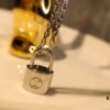 692fcfef99f2d84055c89ceb Louis Vuitton Lockit Charity Pendant Necklace/Bracelet in Sterling Silver