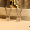 692fcff499f2d84055c89cf5 Louis Vuitton Lockit Charity Pendant Necklace/Bracelet in Sterling Silver