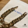 692fcffd99f2d84055c89d06 LV Gold Bracelet 🔥 Featuring Multiple Craftsmanship Techniques, the Rarest Release – Stunning on Wrist ✨✨ M68259 Chain Links Patches