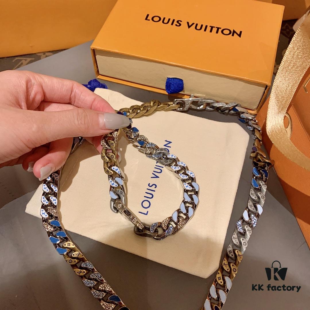 692fd00b99f2d84055c89d1f Louis Vuitton 2020SS Enamel Necklace/Bracelet