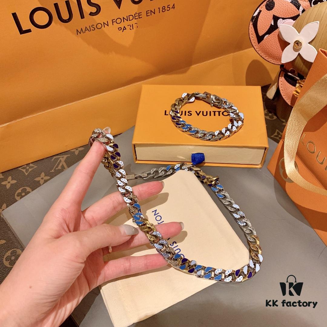 692fd00d99f2d84055c89d23 Louis Vuitton 2020SS Enamel Necklace/Bracelet