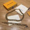 692fd02799f2d84055c89d4e LV Gold Necklace 🔥 One Necklace with Multiple Craftsmanship, the Rarest Release, Extremely Cool to Wear ✨✨ M68259 Chain Links Patches