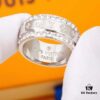 Louis Vuitton CATCH Silver Full Diamond Ring