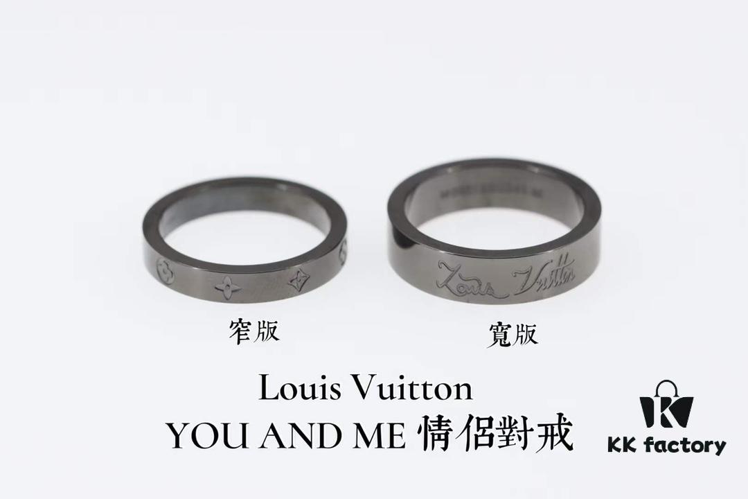 692fd03199f2d84055c89d5e Louis Vuitton YOU AND ME Couple's Ring Set
